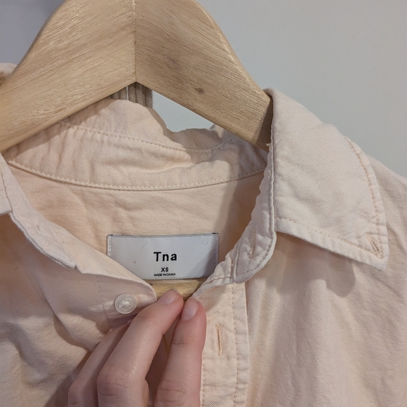 TNA cropped button up - Picture 3 of 5